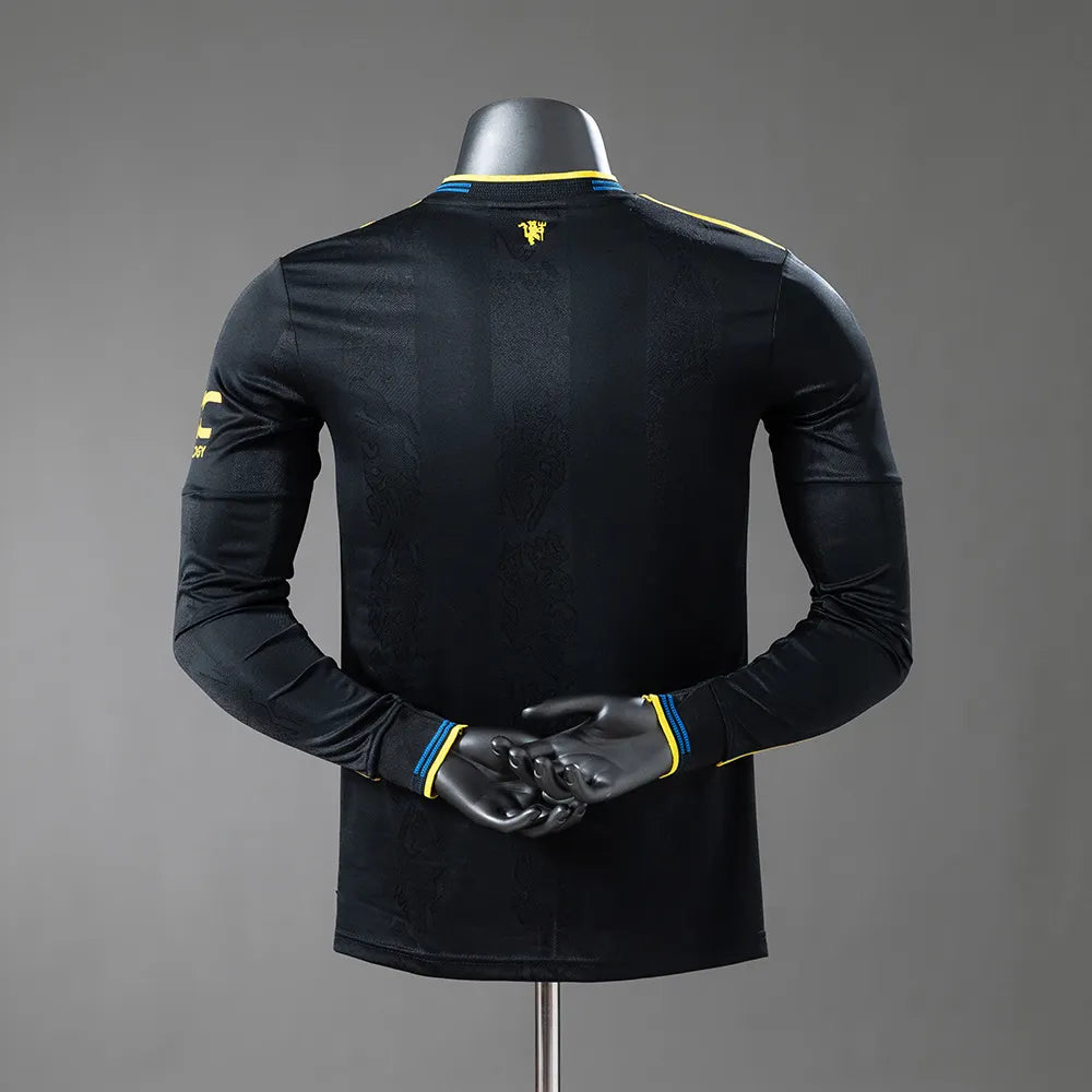 Manchester United 25-26 Third Away Player Version Long-sleeved Jersey