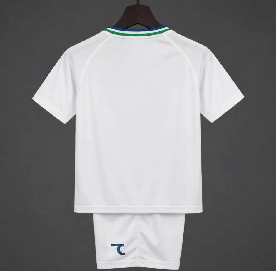 2026 Kids Uzbekistan Away White Jersey