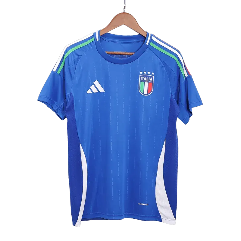 2024 EURO Nation Italy Home Jersey CHIESA #14 BARELLA #18 DIMARCO #3