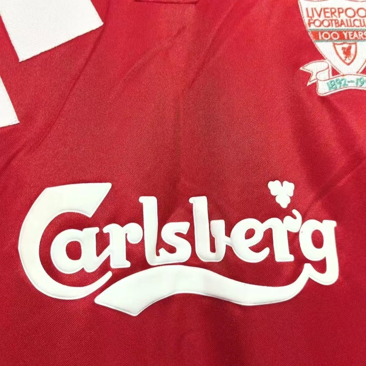 Liverpool Retro Jersey Home Centenary Shirt 1992-93