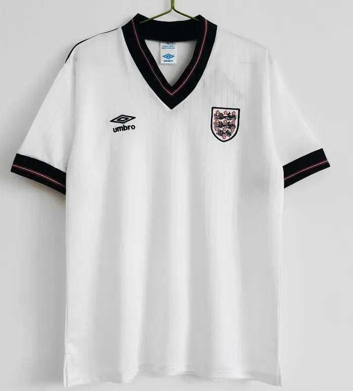 England 1984/87 Retro Soccer Jersey Home Replica