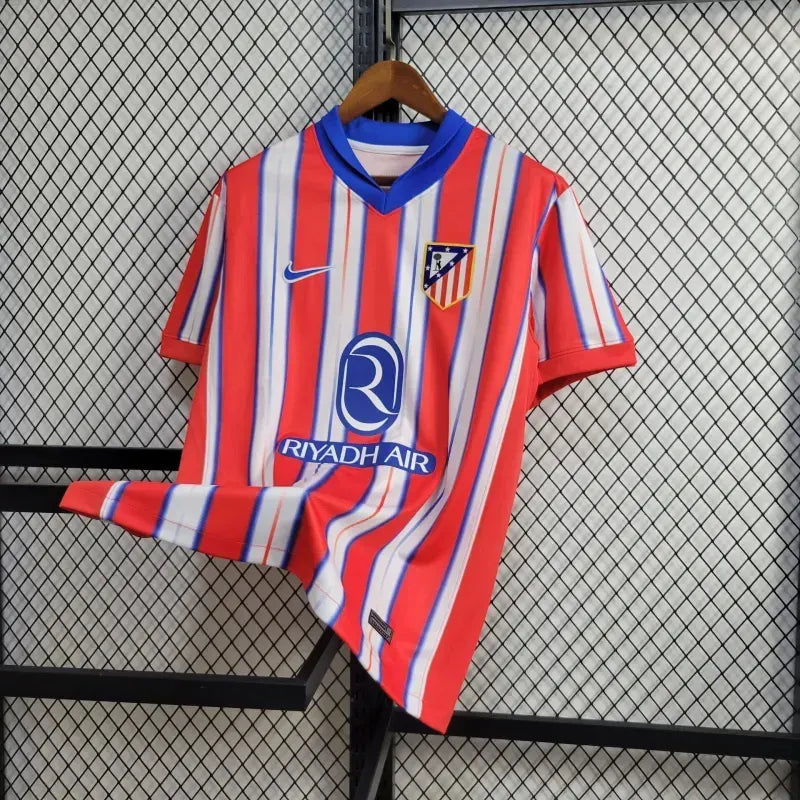 Nike Men 24-25 Atletico Madrid Home Soccer Jersey