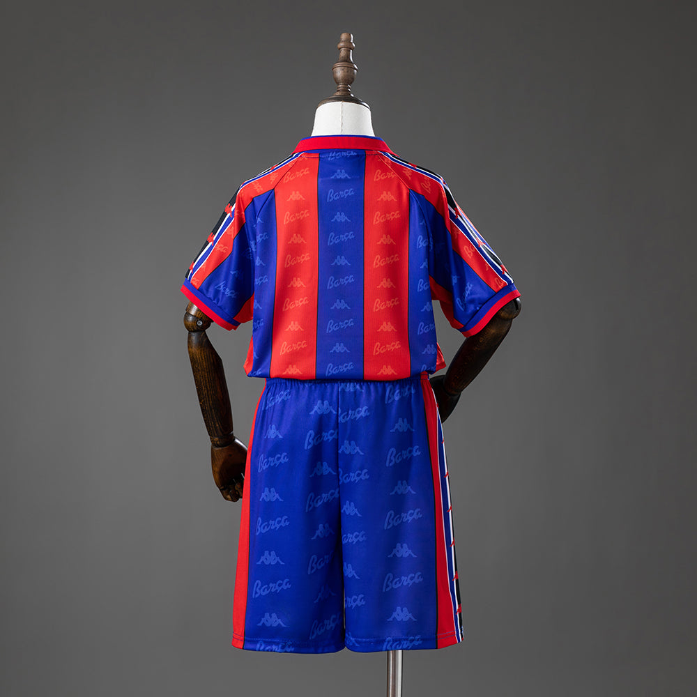 Barcelona 96-97 Home Retro Kids Kit