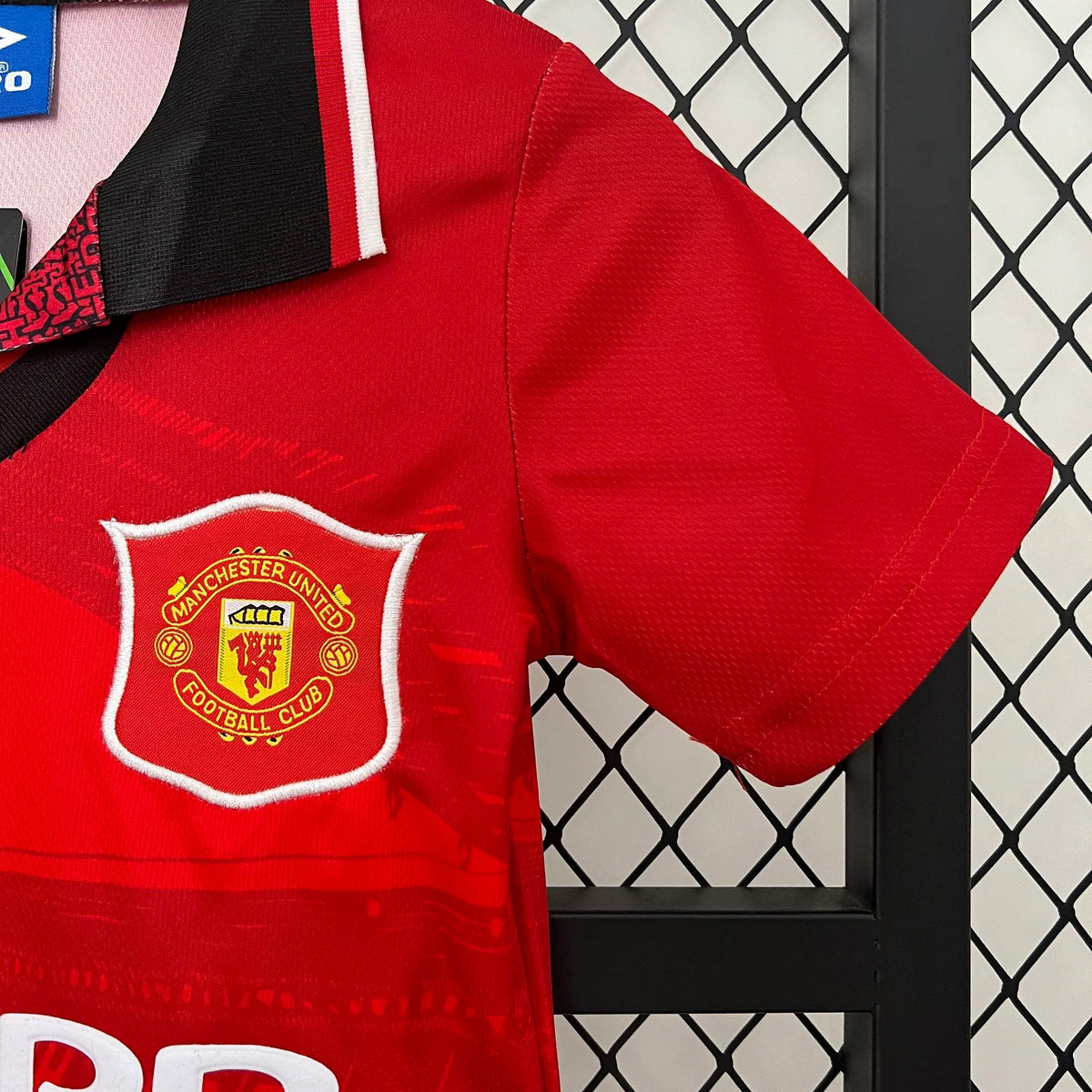 Manchester United 94-96 Home Retro Kid Kits Youth Apparels Jersey