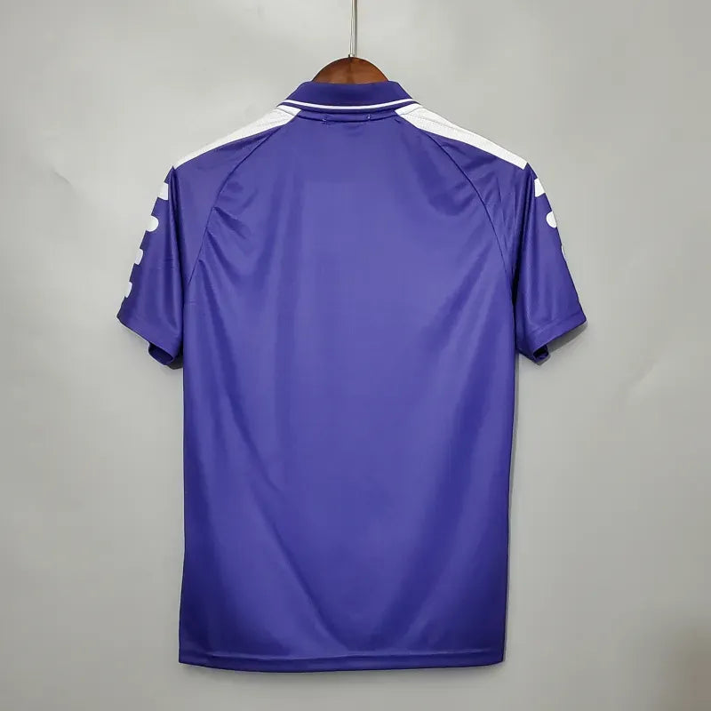 Fiorentina RUI COSTA #10 BATISTUTA #9 Retro 1998/99 Jersey Home
