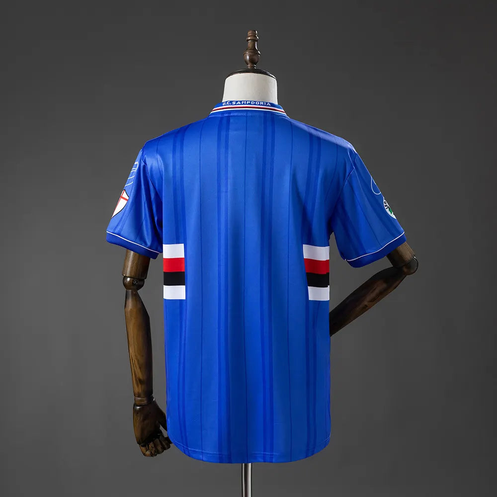 Sampdoria 00-01 Home Retro Jersey