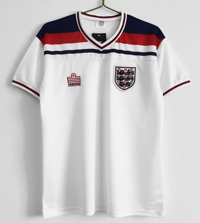 England 1982 Retro Soccer Jersey Home Replica
