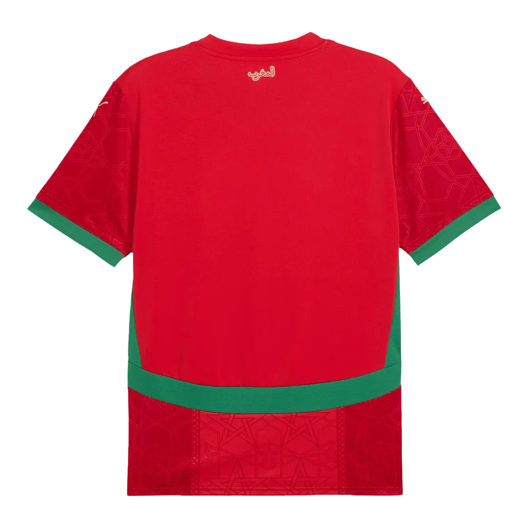 Morocco Soccer Jersey Home Shirt 2024-25