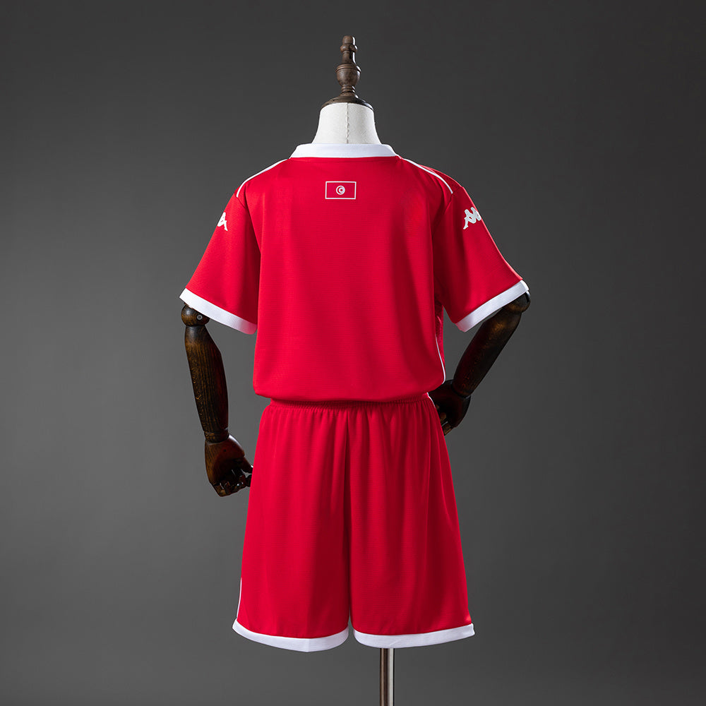 Tunisia 2026 Home Kids Kit Jersey