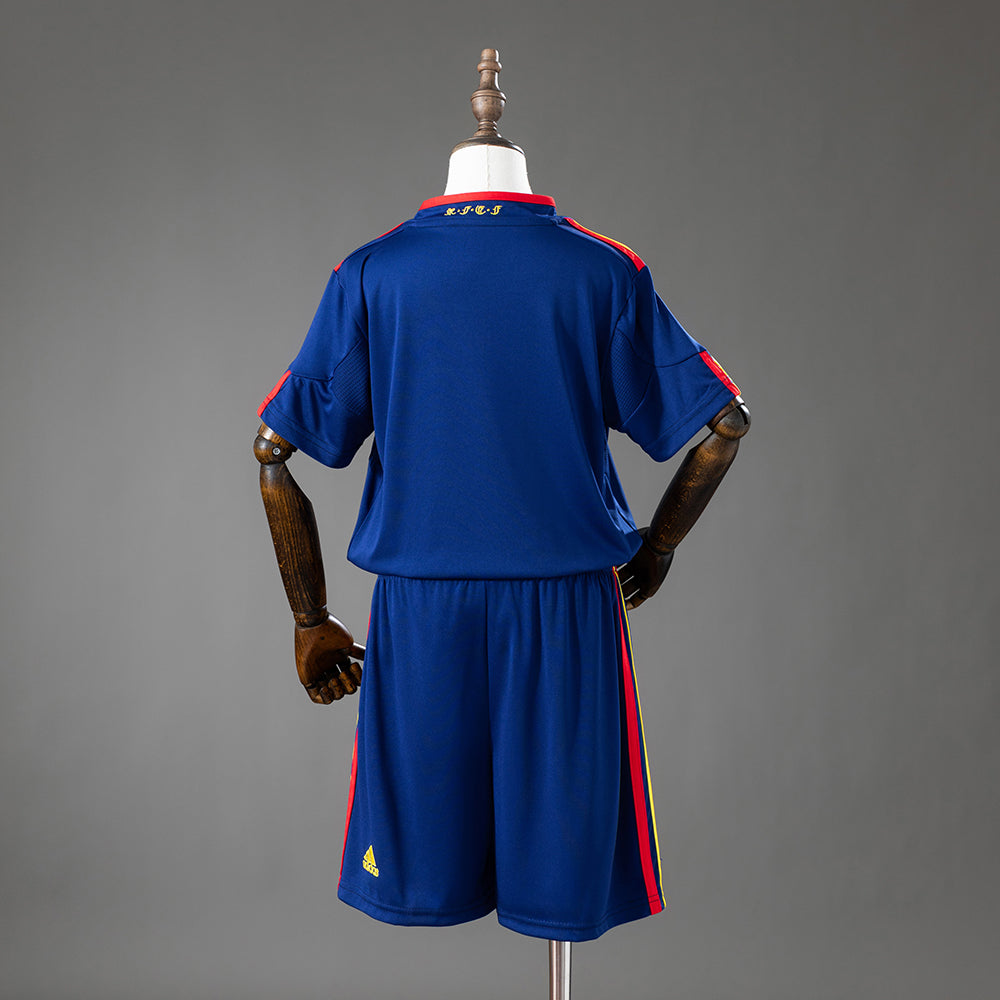 Spain 2010 Away Retro Kids Kit