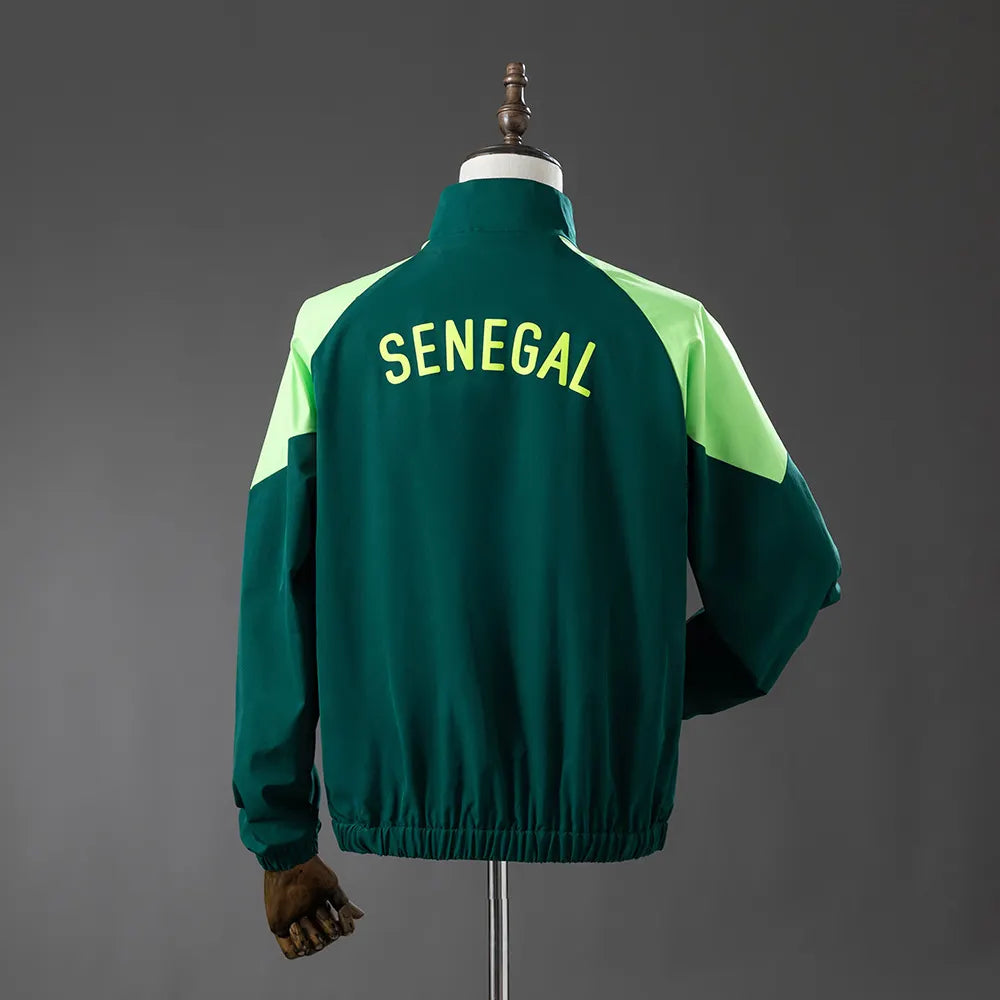 Senegal 2026 Windbreaker - Dark Green