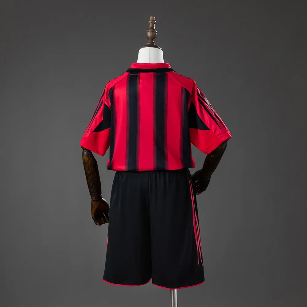 AC Milan 04-05 Home Retro Kids Kit