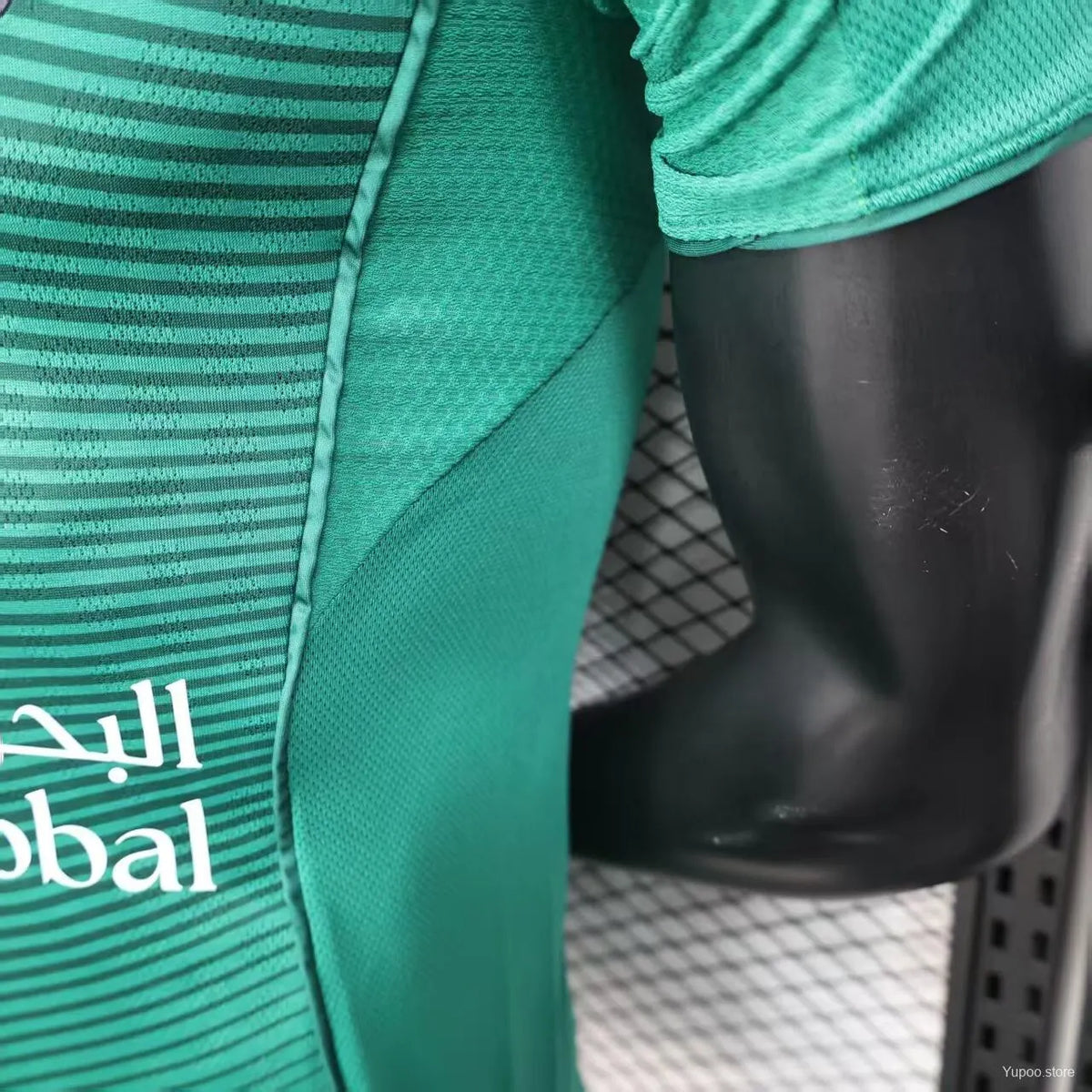 Player Version 25-26 Al-Ahli Away Green Jersey