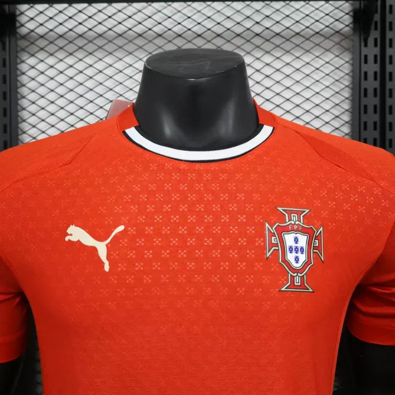 Authentic Puma Soccer Jersey Portugal Home Shirt 2025