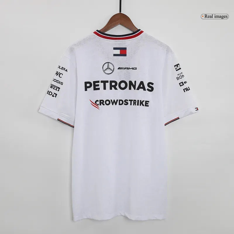 F1 Mercedes AMG Petronas Team Driver T-Shirt - White 2024