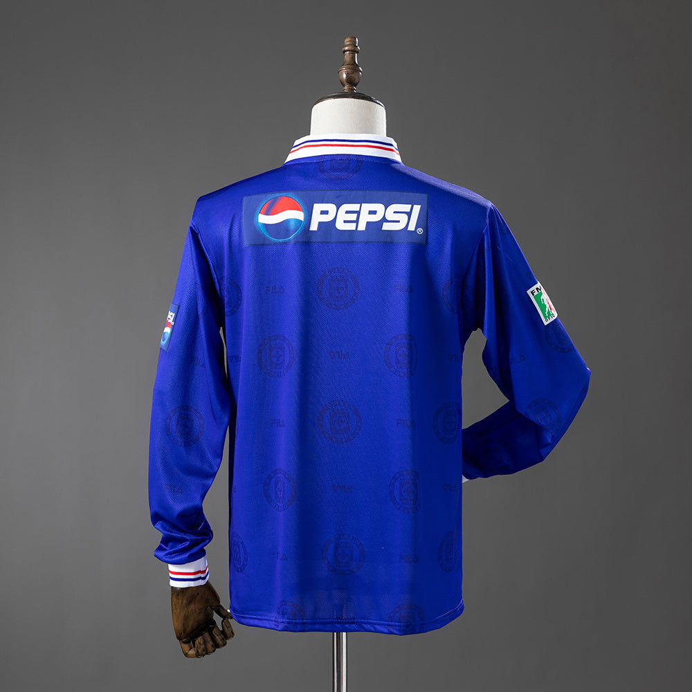 Cruz Azul 1998 Home Long-Sleeve Retro Jersey
