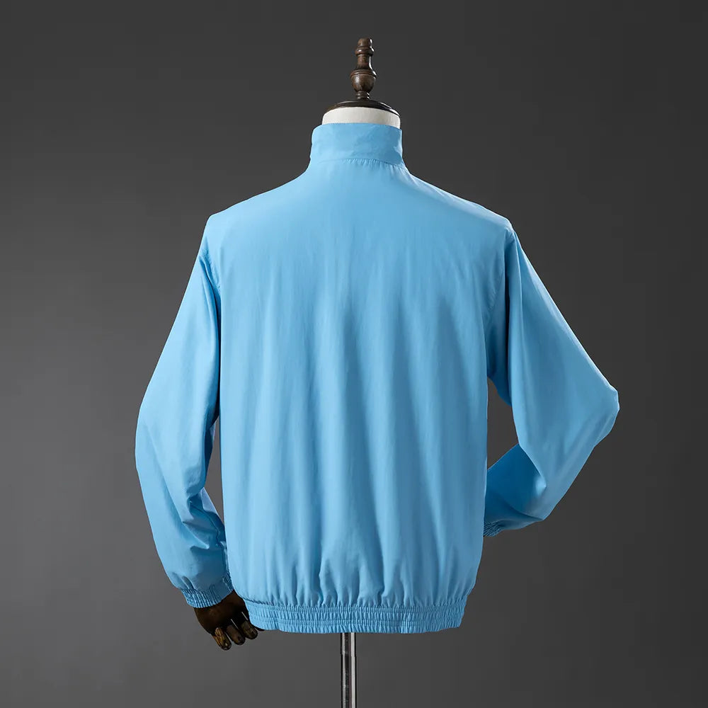 Real Madrid Reversible Jacket Windbreaker - Navy & Sky Blue