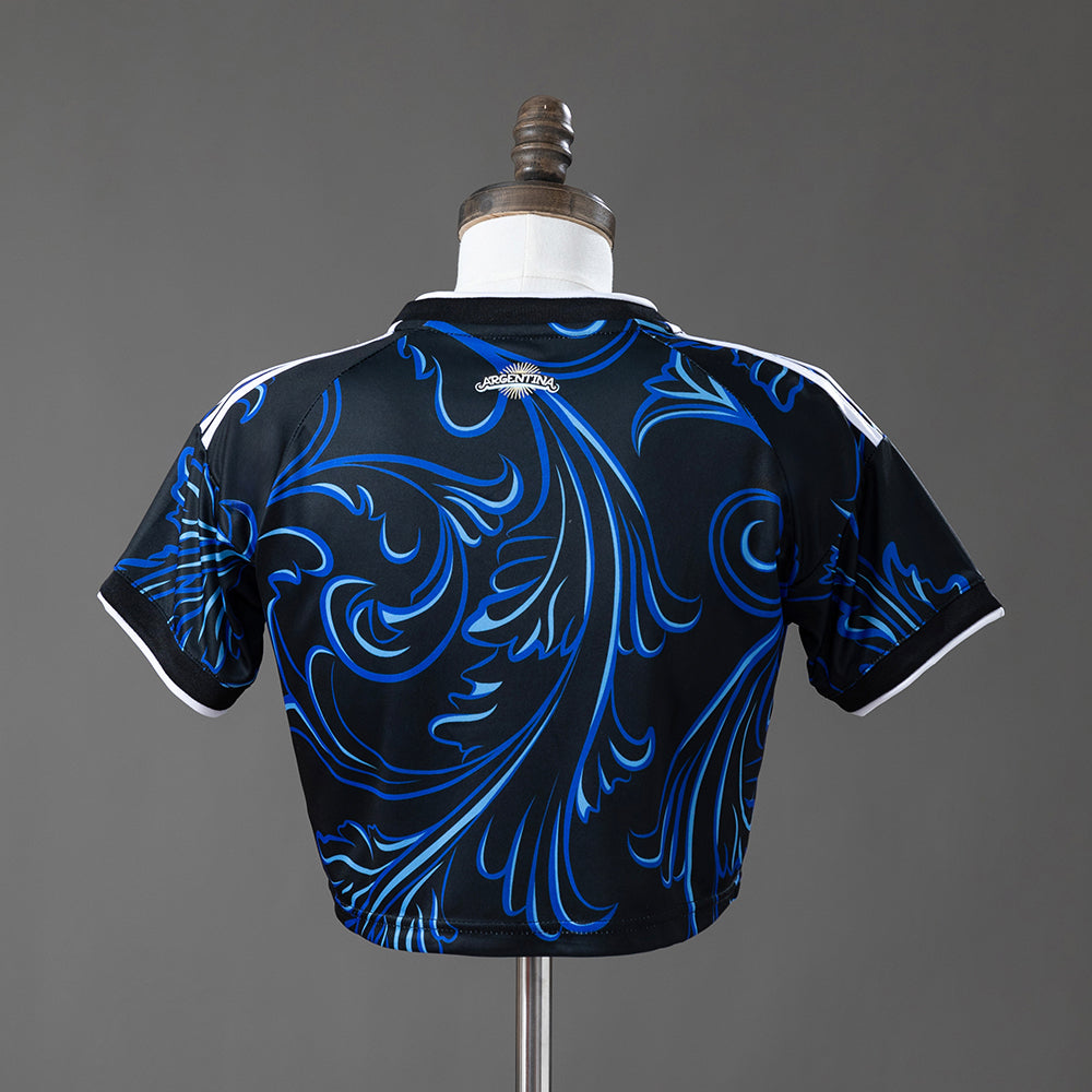 Argentina 2026 Away Women's Crop Top Style