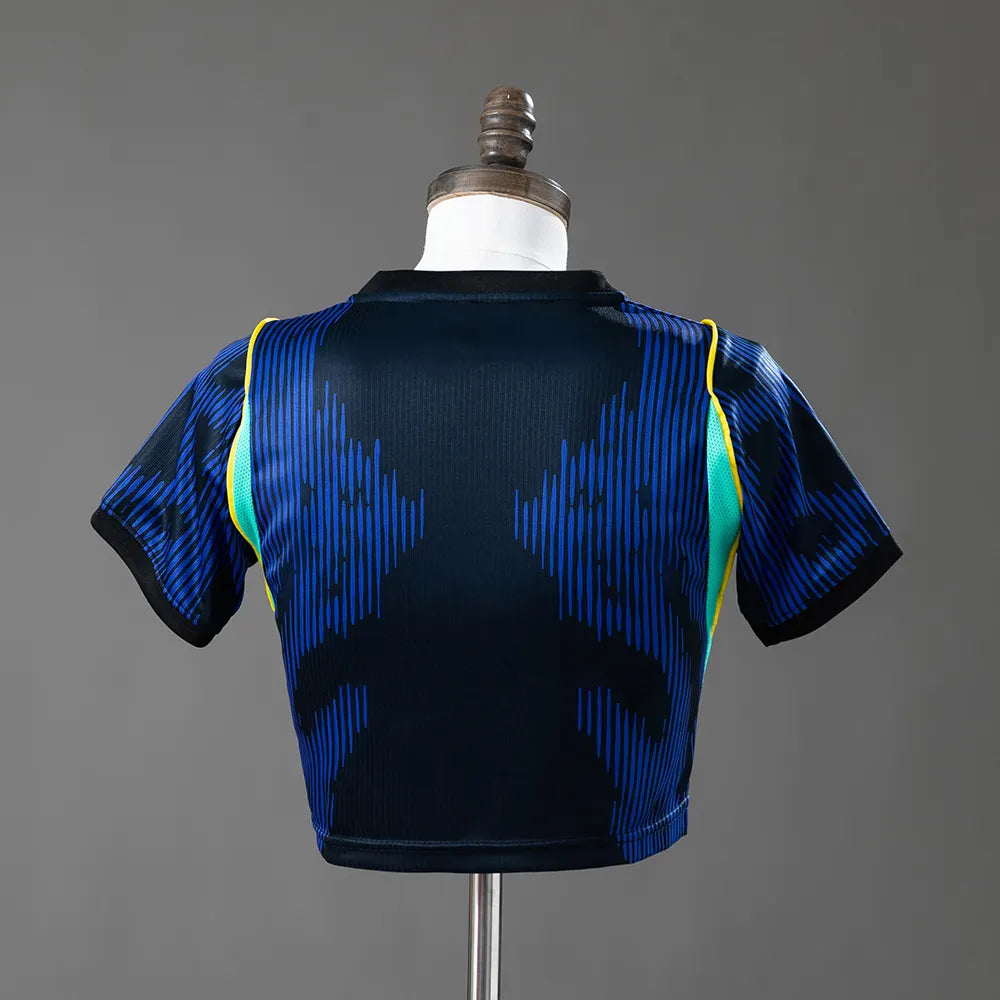 Brazil 2026 Home Women's Crop Top Style