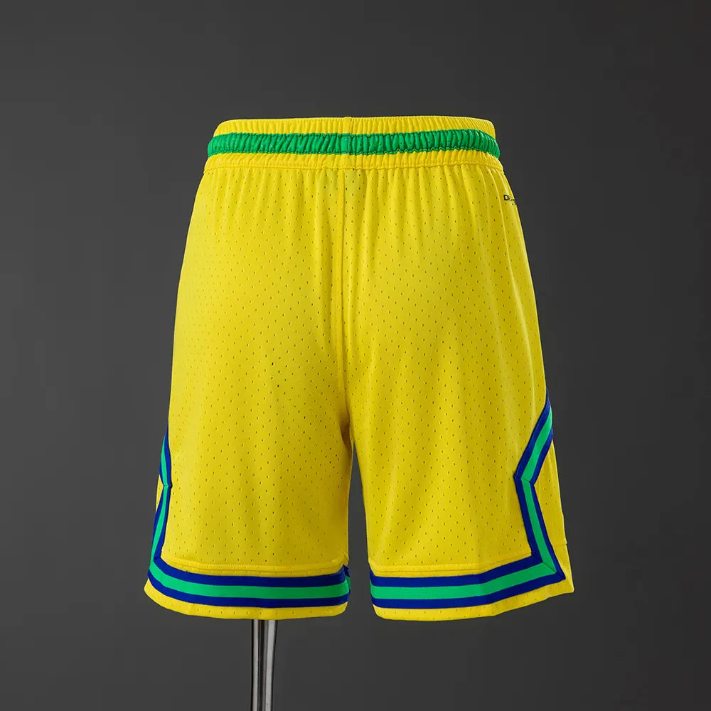 Brazil 2026 Basketball Shorts Yellow