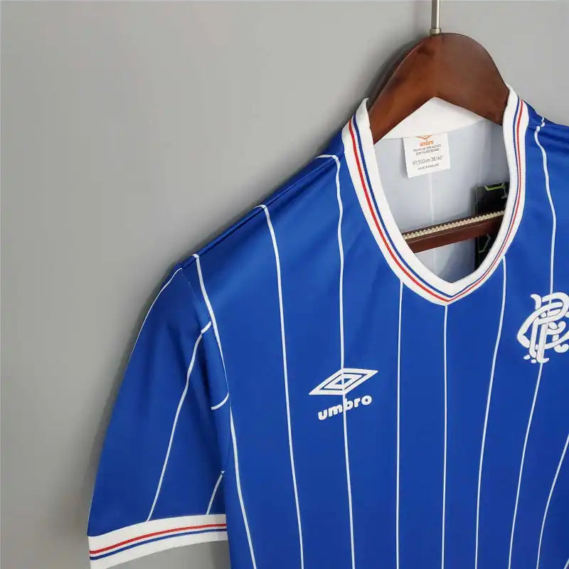 Glasgow Rangers 1982/83 Retro Jersey Home