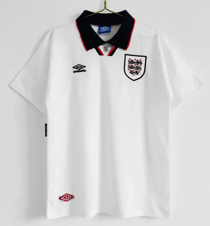 England 1994/95 Retro Soccer Jersey Home