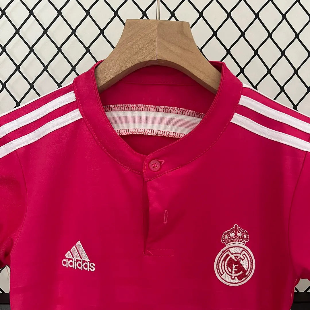 Real Madrid 14-15 Away Retro Kids Kits Vintage Children Sets Football Jersey