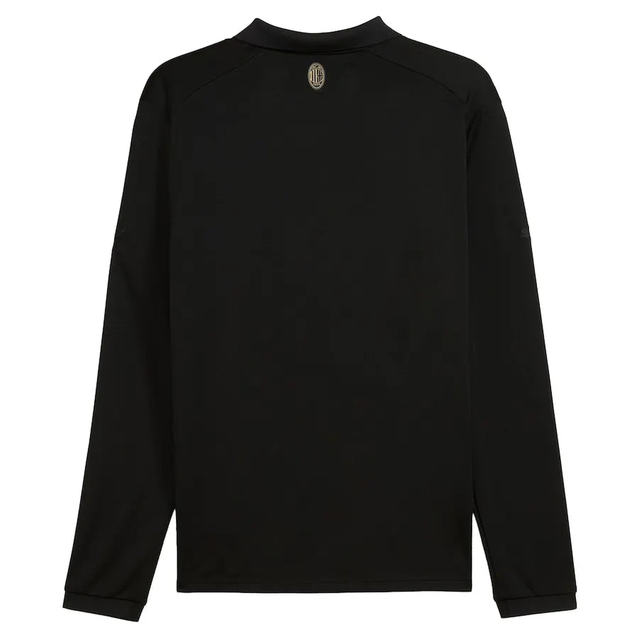 Puma AC Milan 125th Authentic Jersey 24-25 Black Long Sleeve