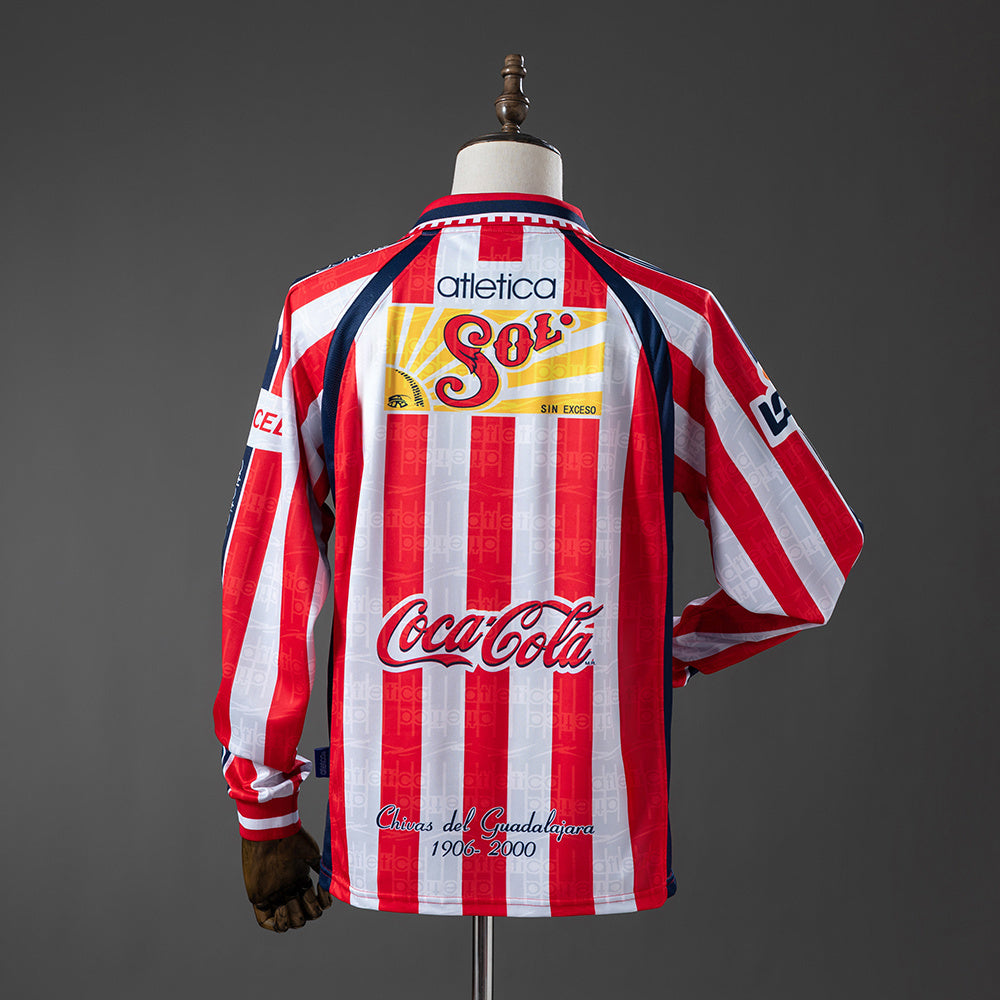 Guadalajara 99-00 Home Long-sleeved Retro Jersey