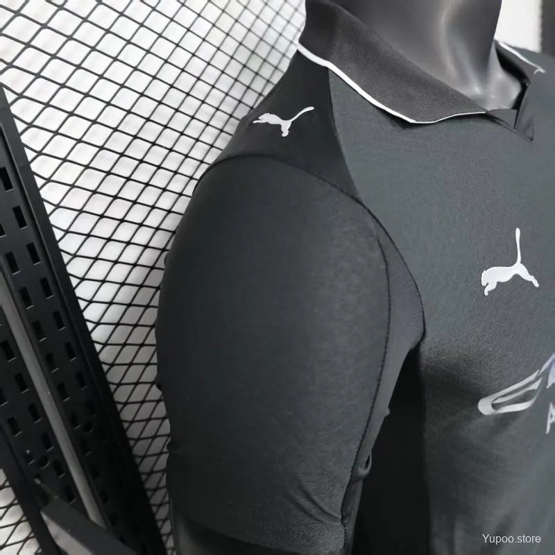 Player Version 25-26 Manchester City Black Away Jersey