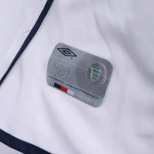 England World Cup 2002 Retro Soccer Jersey Home