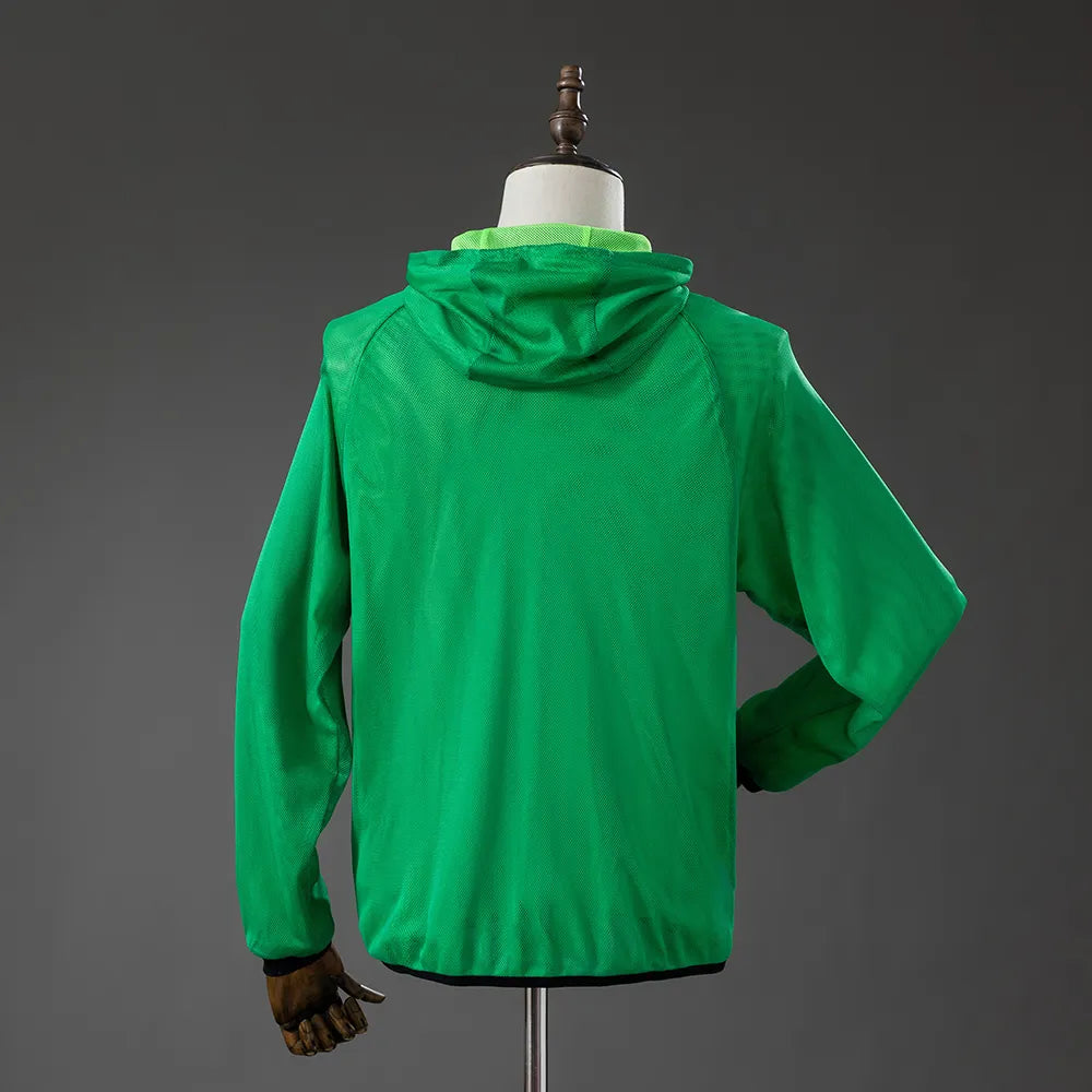 Nigeria 2026 Men's Football Anthem Jacket - Green