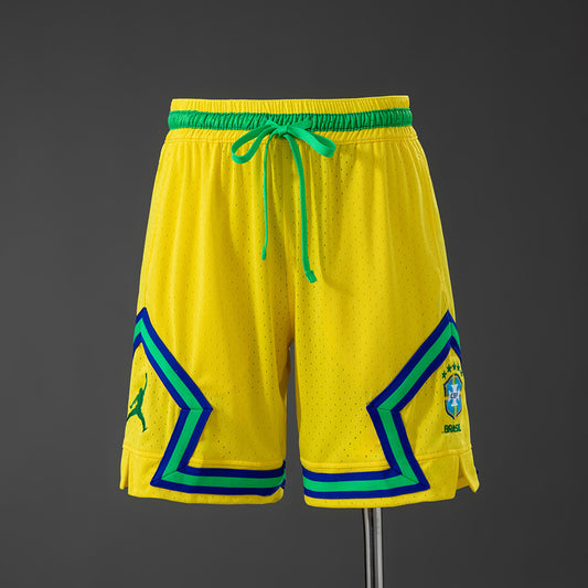 Brazil 2026 Basketball Shorts Yellow