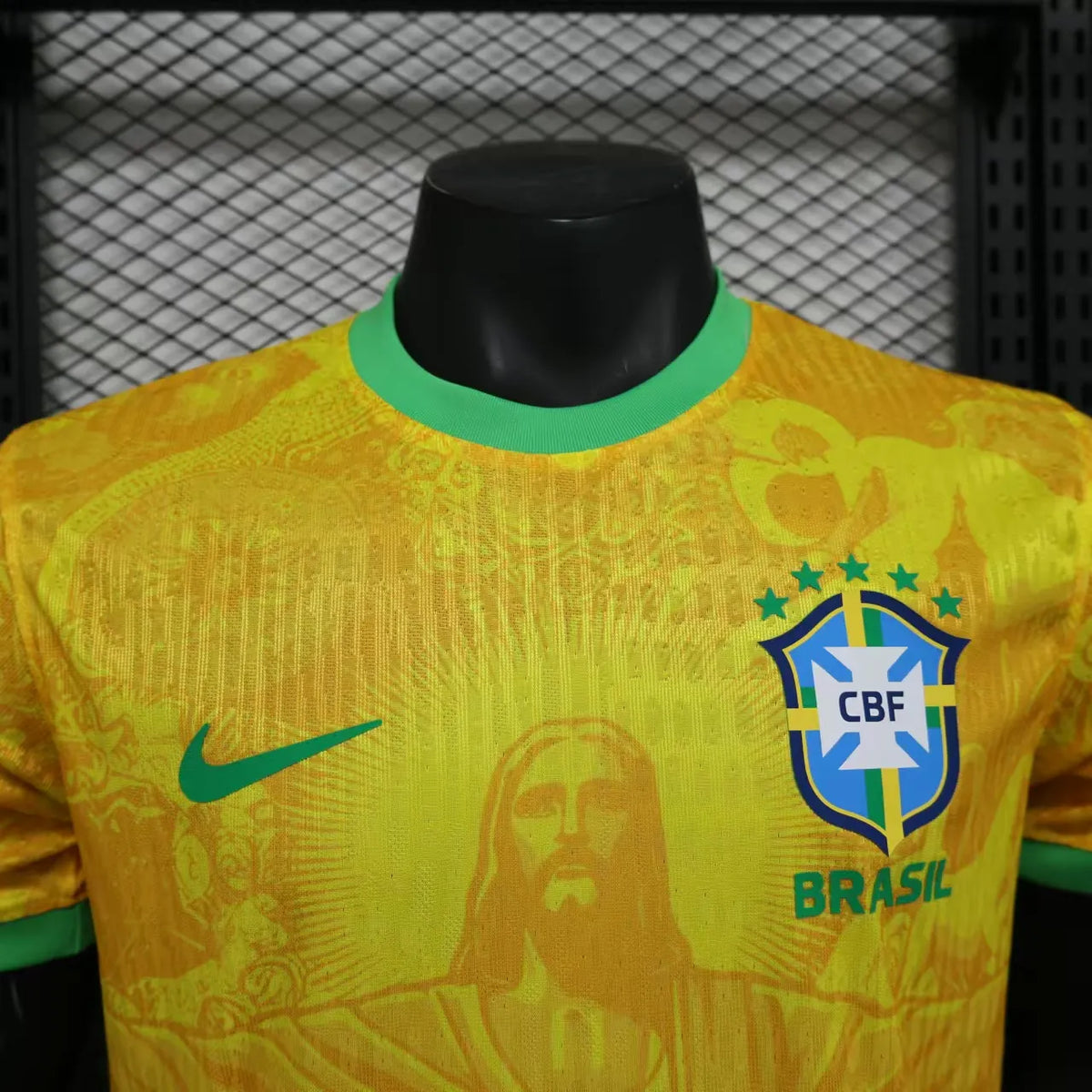 Brazil Christ the Redeemer Jersey Authentic Shirt 24-25