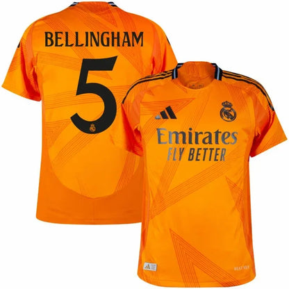 Real Madrid Bellingham 5 Away Shirt 2024-2025 Size：S-4XL