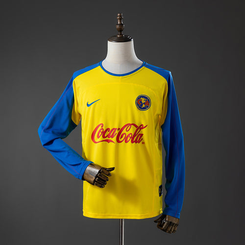 America 03-04 Home Long-sleeved Retro Jersey
