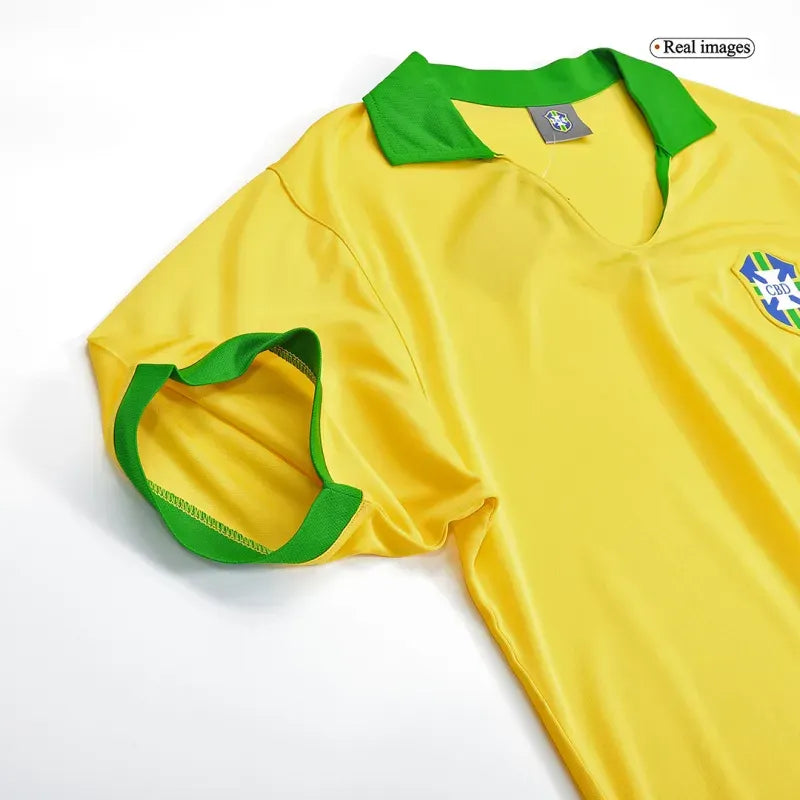 Brazil 1957 Retro Jersey Home