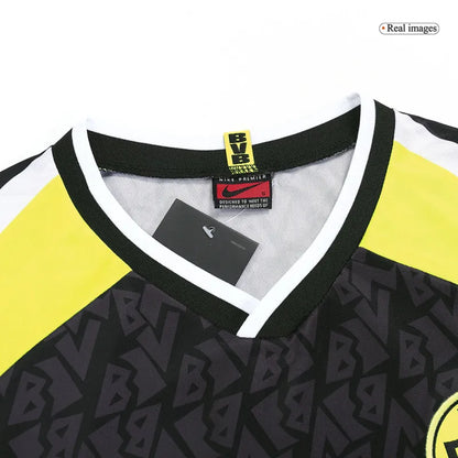 Borussia Dortmund 1995/96 Retro Away Long Sleeve Jersey