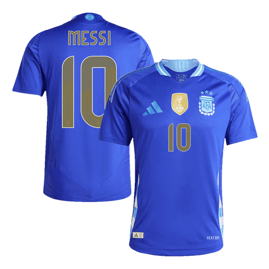 Adidas Authentic MESSI #10 Soccer Jersey Argentina Nation Away Shirt 2024