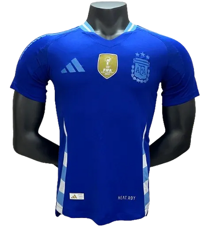 Argentina Copa America 2024 Away Jersey Player Version
