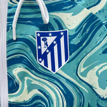 2025/2026 Atletico Madrid Reversible Windbreaker Football Shirt