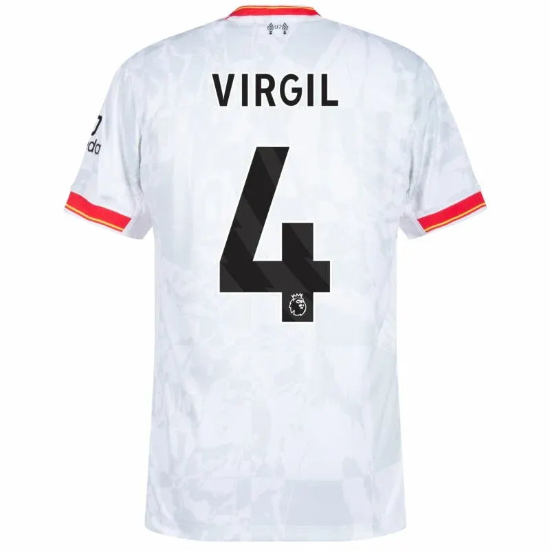Liverpool Third Away Virgil 4 Shirt 2024-2025 (Premier League) Size：S-4XL