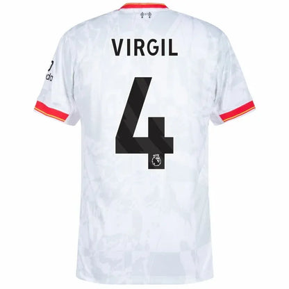 Liverpool Third Away Virgil 4 Shirt 2024-2025 (Premier League) Size：S-4XL