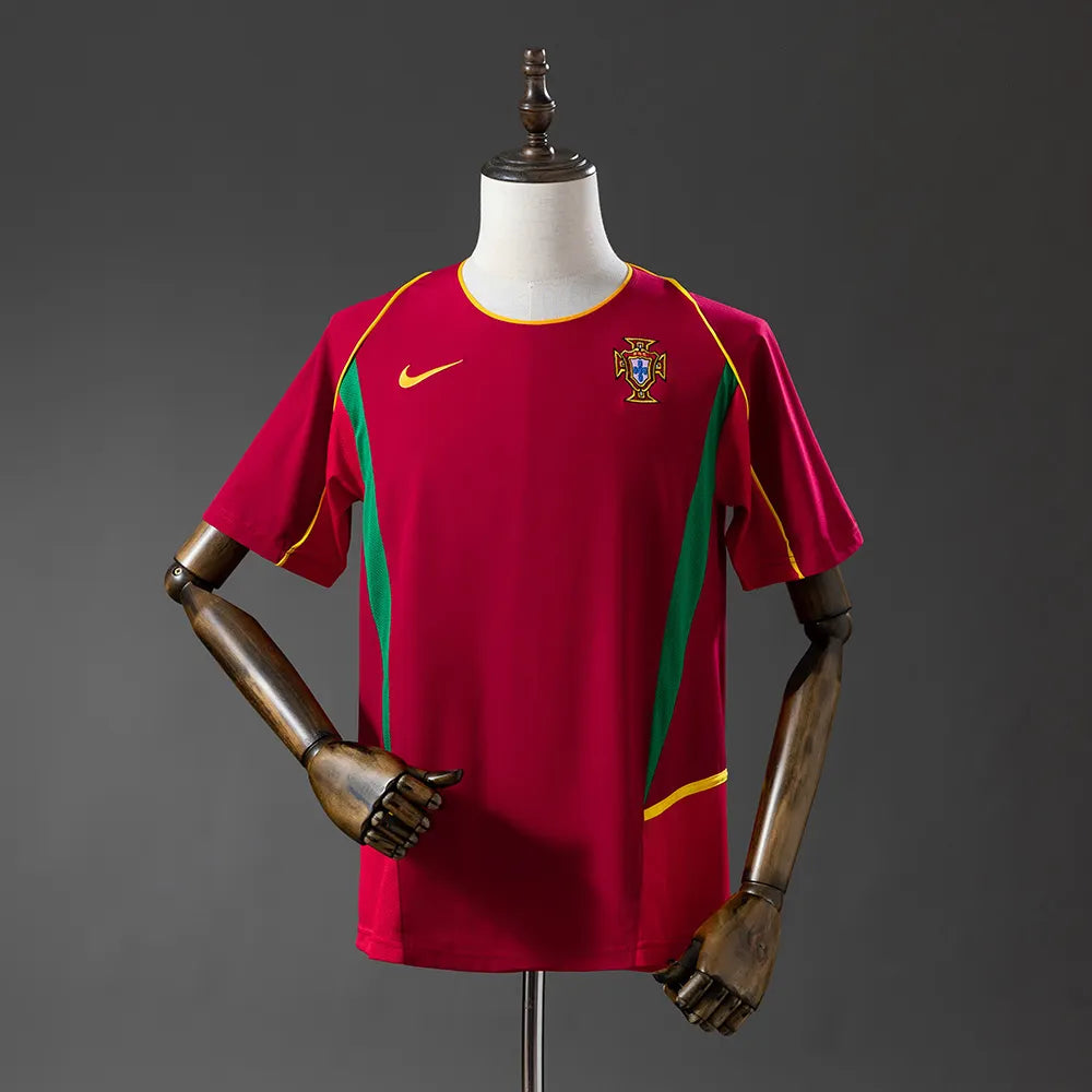 Retro Portugal 2002 Home Jersey