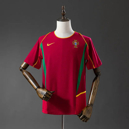 Retro Portugal 2002 Home Jersey