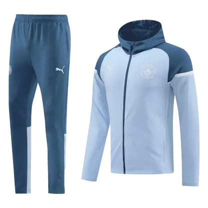 Manchester City Hoodie Training Kit (Jacket+Pants) 2024-25
