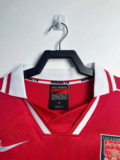 Arsenal Retro Long Sleeve Home Football Shirt 1996-1997