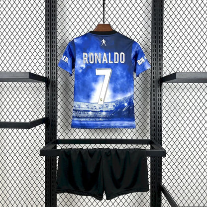 Cristiano Ronaldo 2025-26 Real Madrid Kids Kit