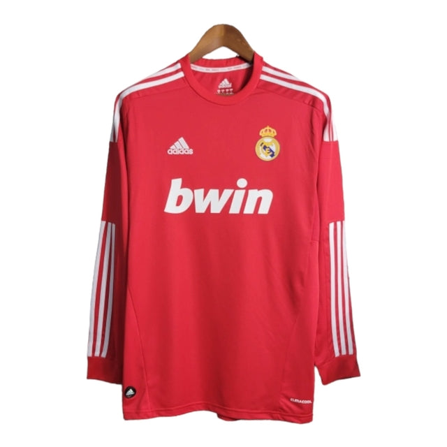 Real Madrid Retro Jersey Long Sleeve Third Away 2011-12