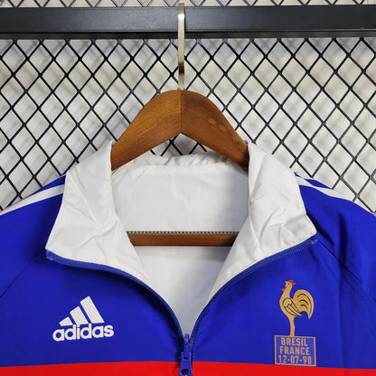2024 France Reversible Windbreaker Football Shirt